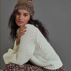 Anthropologie x Maeve Dionne Bell-Sleeved Sweater